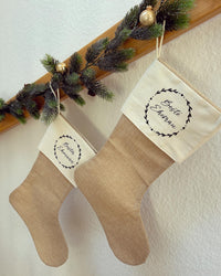 Nikolausstrumpf - Kranz - Loveda - Handmade with Love