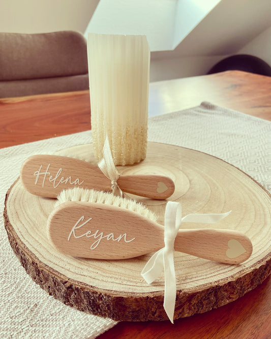 Babyhaarbürste - Loveda - Handmade with Love