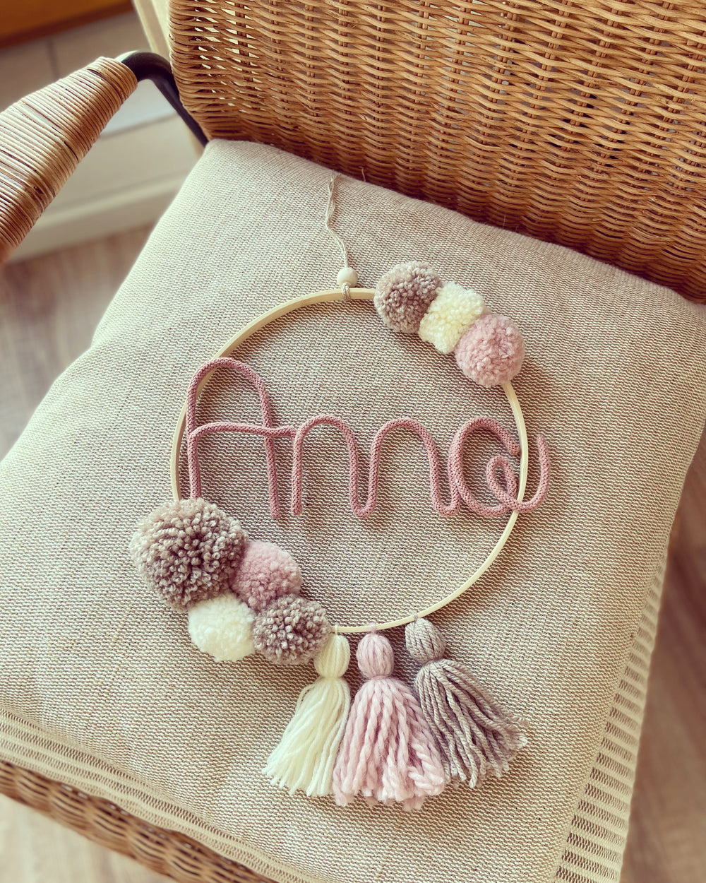 Traumfänger - Rosa - Loveda - Handmade with Love
