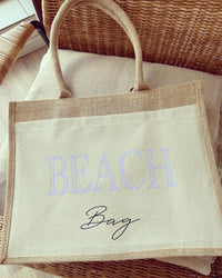 Jutetasche - Beach Bag - Loveda - Handmade with Love