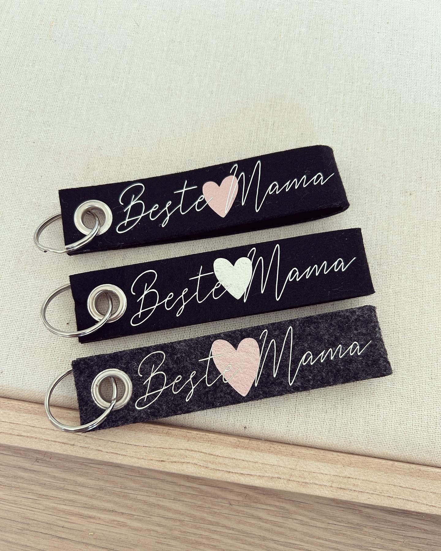 Schlüsselanhänger - Beste Mama - Loveda - Handmade with Love