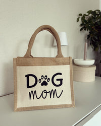 Jutetasche - Dog Mom - Loveda - Handmade with Love