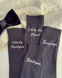 Socken - Hochzeit - Loveda - Handmade with Love