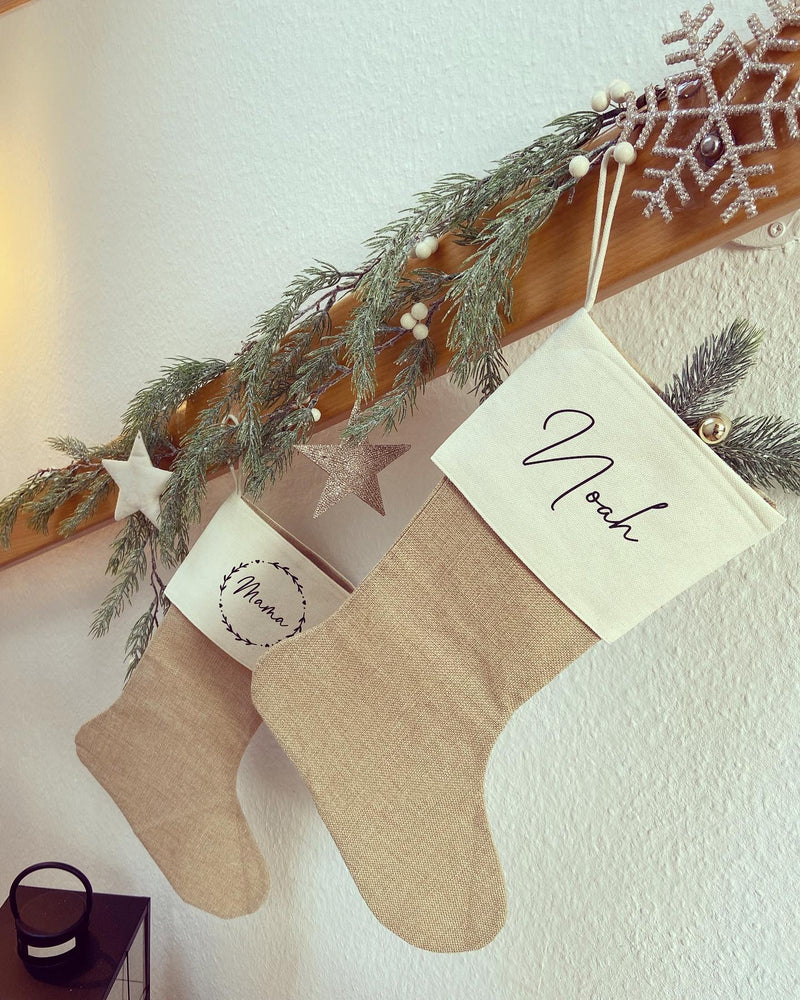 Nikolausstrumpf - Filigran - Loveda - Handmade with Love