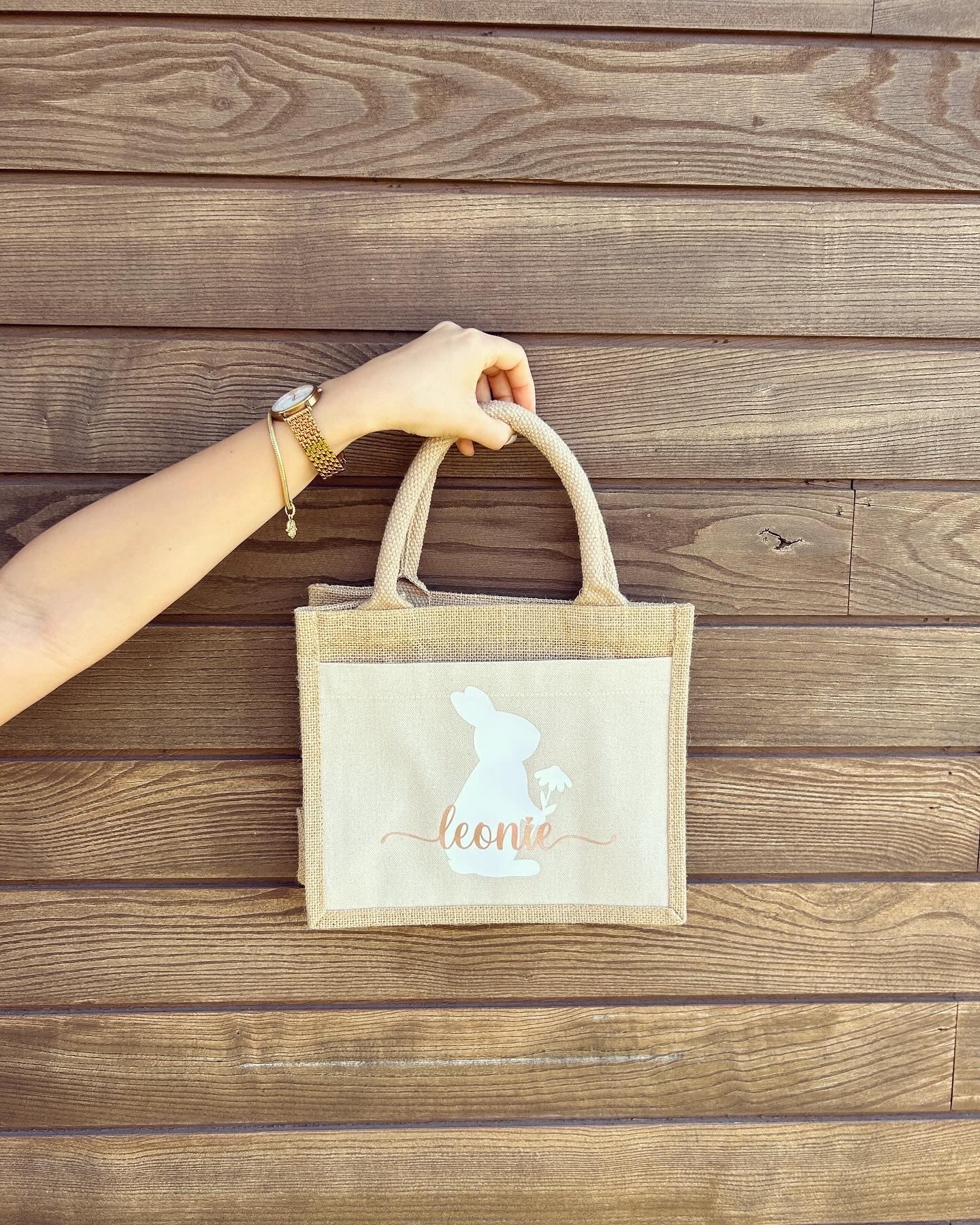 Jutetasche - Ostern - Loveda - Handmade with Love