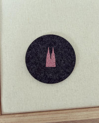 Filz Untersetzer - Kölner Dom - Loveda - Handmade with Love