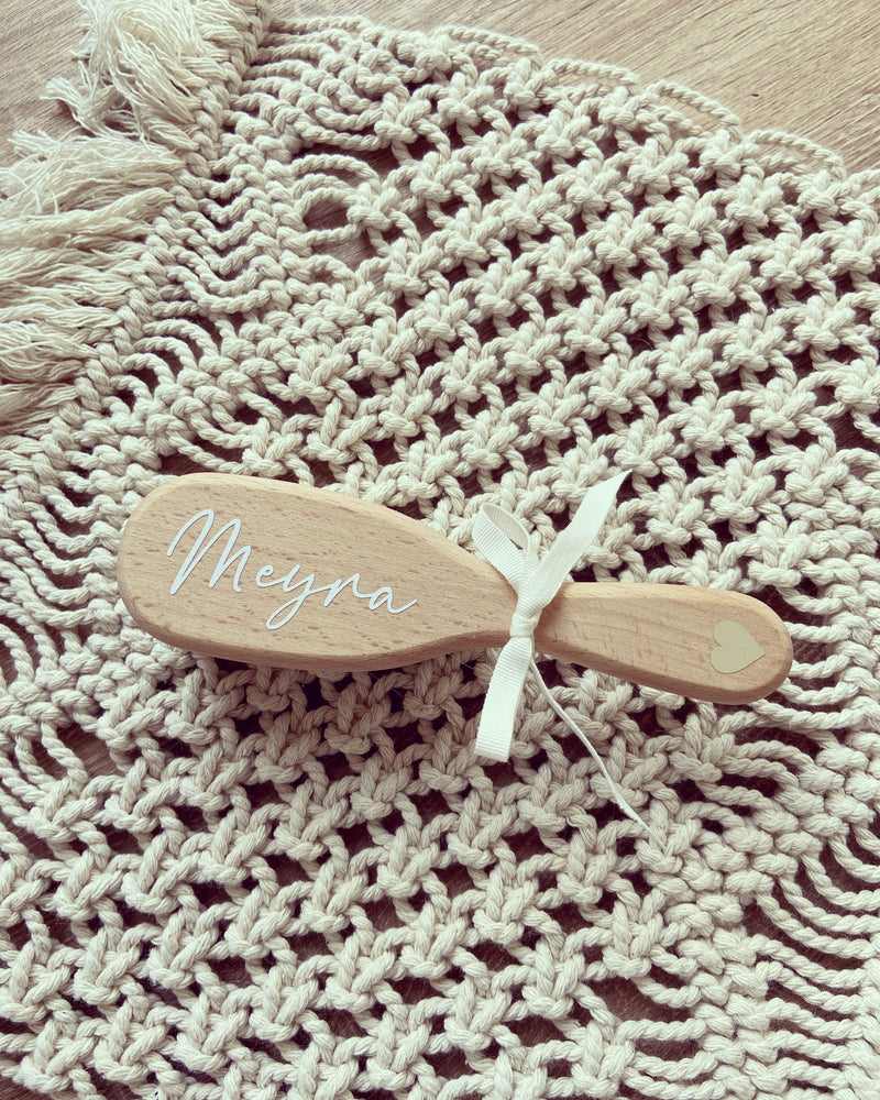 Babyhaarbürste - Loveda - Handmade with Love
