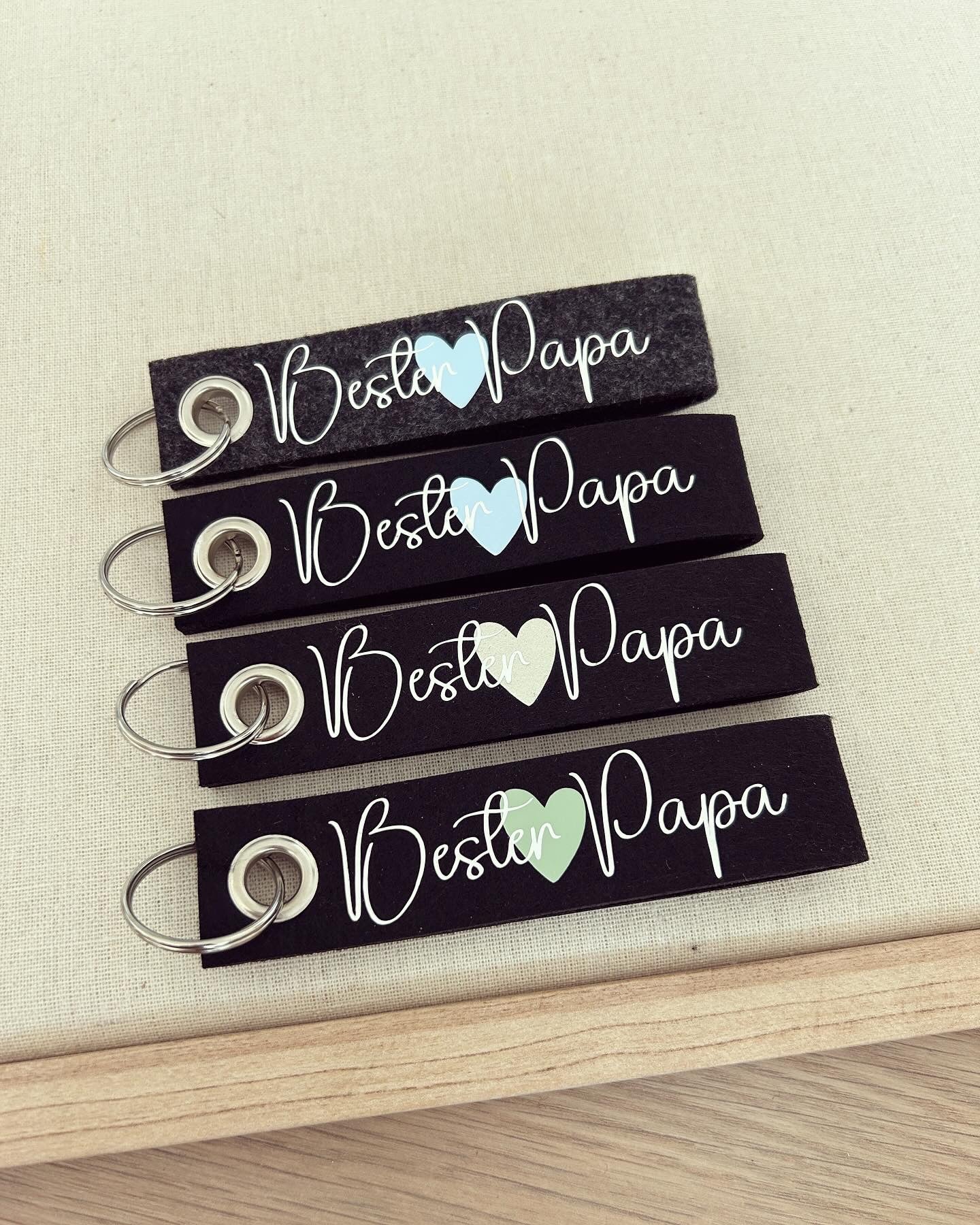 Schlüsselanhänger - Bester Papa - Loveda - Handmade with Love