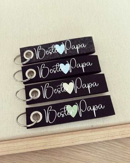 Schlüsselanhänger - Bester Papa - Loveda - Handmade with Love