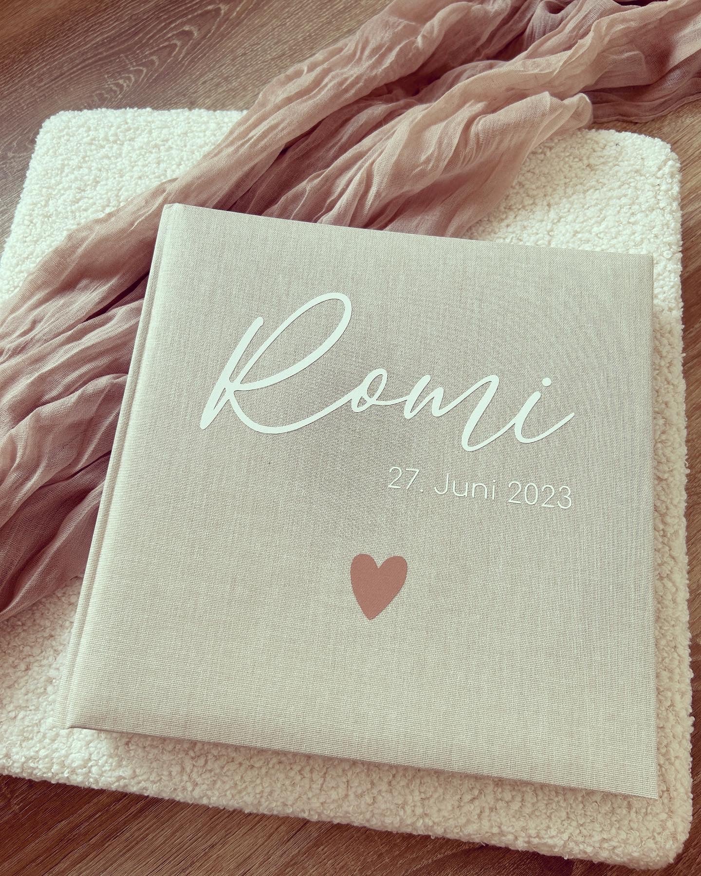 Fotoalbum - Herz - Loveda - Handmade with Love