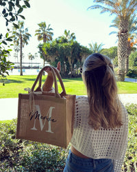 Jutetasche - Name - Jute Style - Loveda - Handmade with Love
