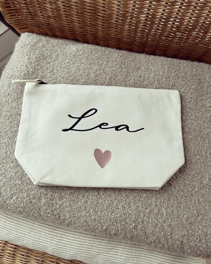 Kulturtasche - Name - Loveda - Handmade with Love