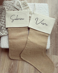 Nikolausstrumpf - Filigran - Loveda - Handmade with Love