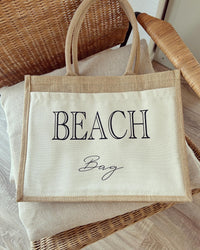 Jutetasche - Beach Bag - Loveda - Handmade with Love