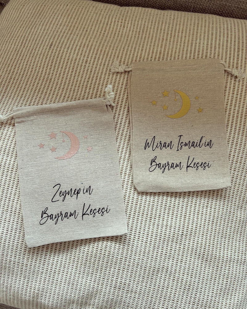 Bayram-Säckchen mit Schriftzug Bayram Kesesi - Loveda