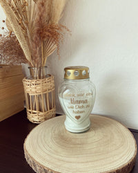 Grabkerzen - Individuell - Loveda - Handmade with Love