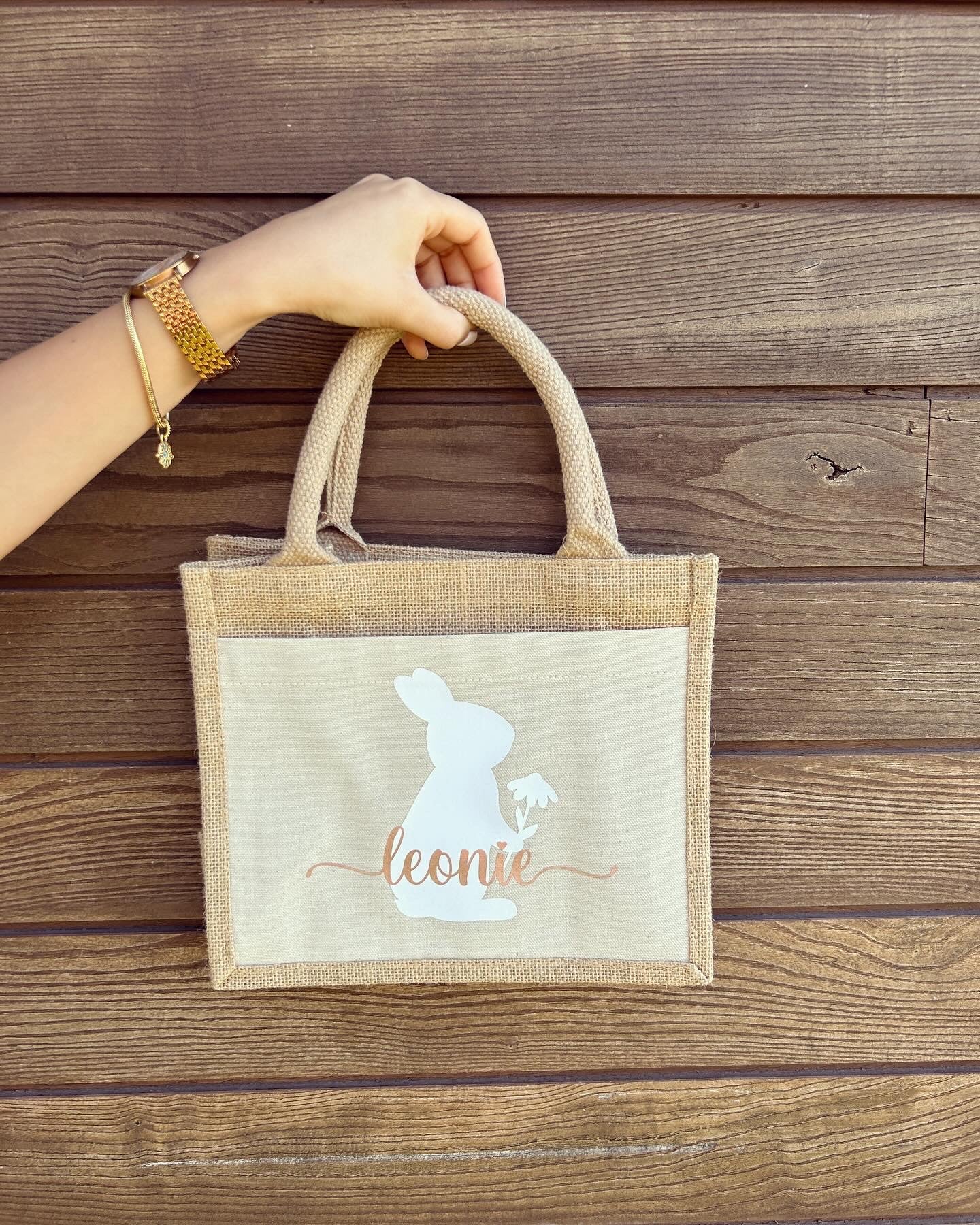 Jutetasche - Ostern - Loveda - Handmade with Love