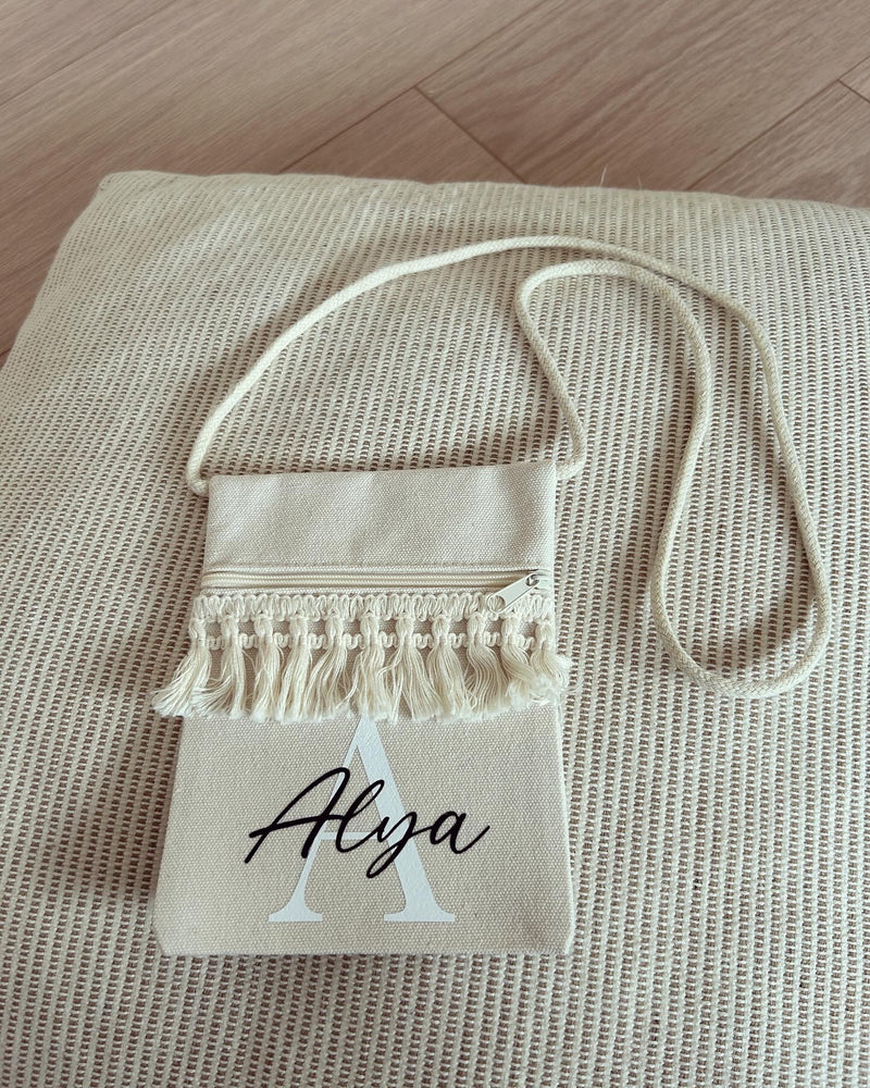 Bayram Umhängetasche - Anfangsbuchstabe - Loveda - Handmade with Love