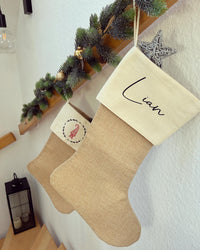 Nikolausstrumpf - Filigran - Loveda - Handmade with Love