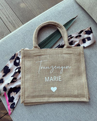 Jutetasche - Hochzeit - Jute-Style - Loveda - Handmade with Love