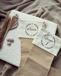 Nikolausstrumpf - Kranz - Loveda - Handmade with Love