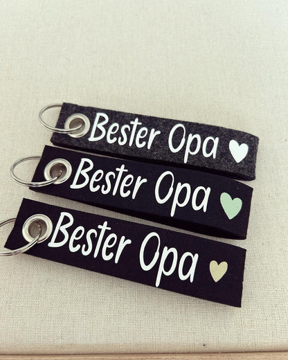 Schlüsselanhänger - Bester Opa - Loveda - Handmade with Love