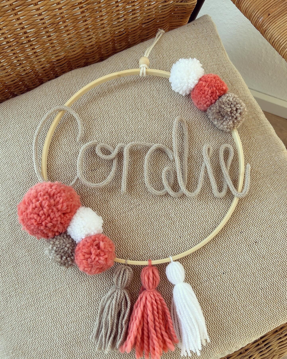 Traumfänger - Korall - Loveda - Handmade with Love