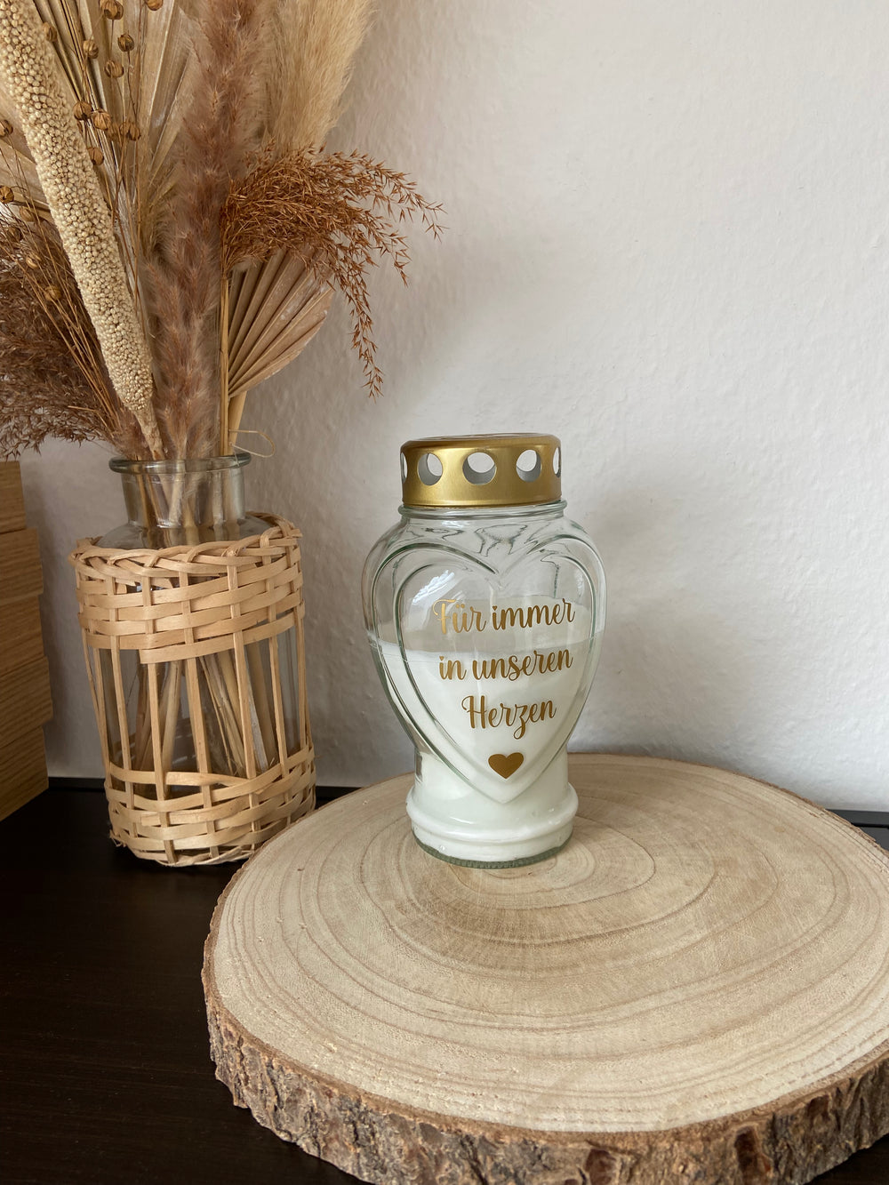 Grabkerzen - Für immer - Loveda - Handmade with Love