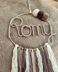 Traumfänger Lang - Braun / Beige - Loveda - Handmade with Love