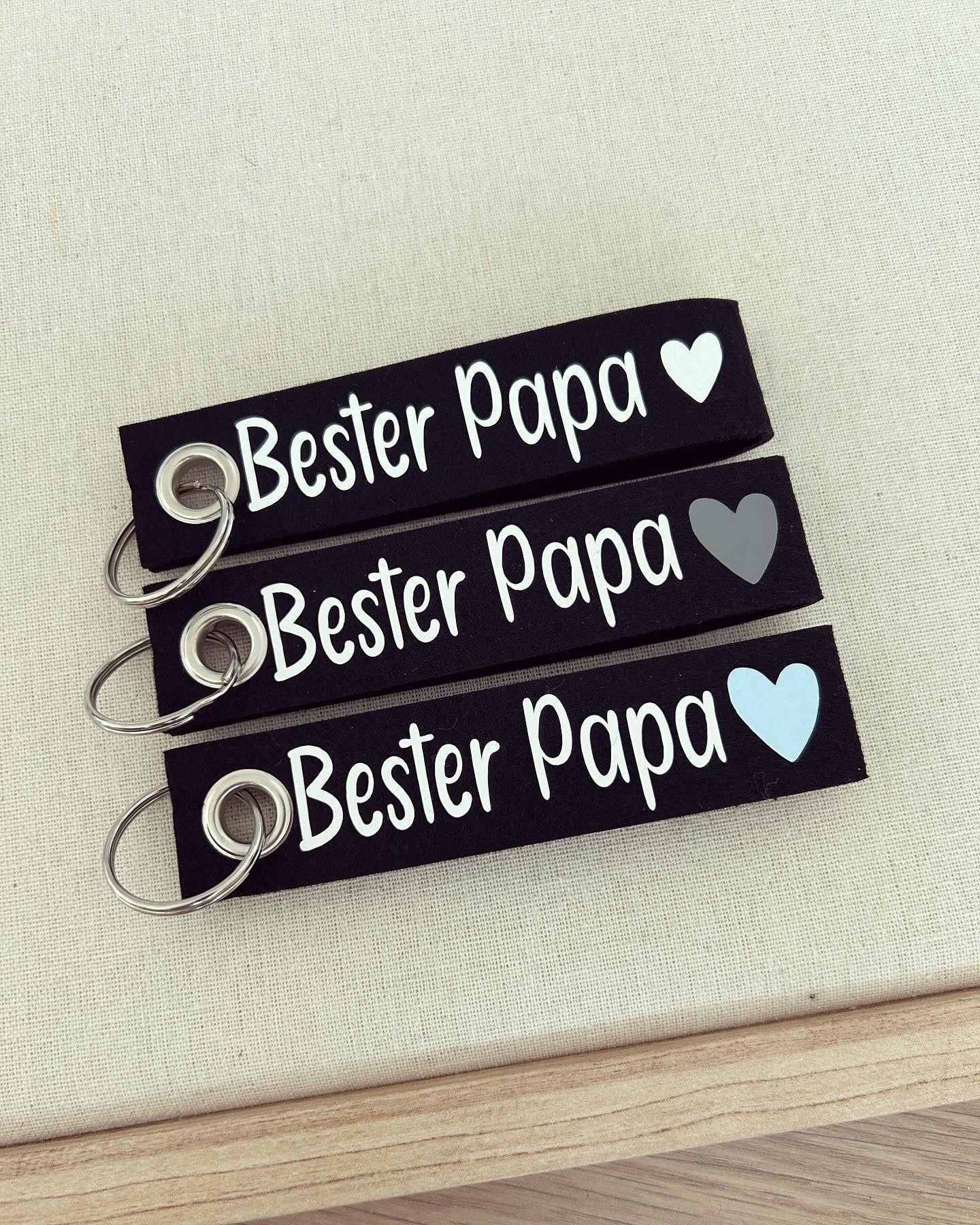 Schlüsselanhänger - Bester Papa - Loveda - Handmade with Love