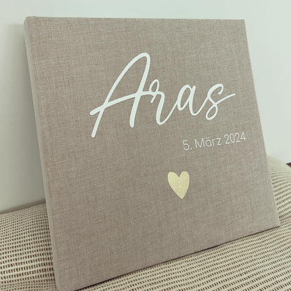 Fotoalbum - Herz - Loveda - Handmade with Love