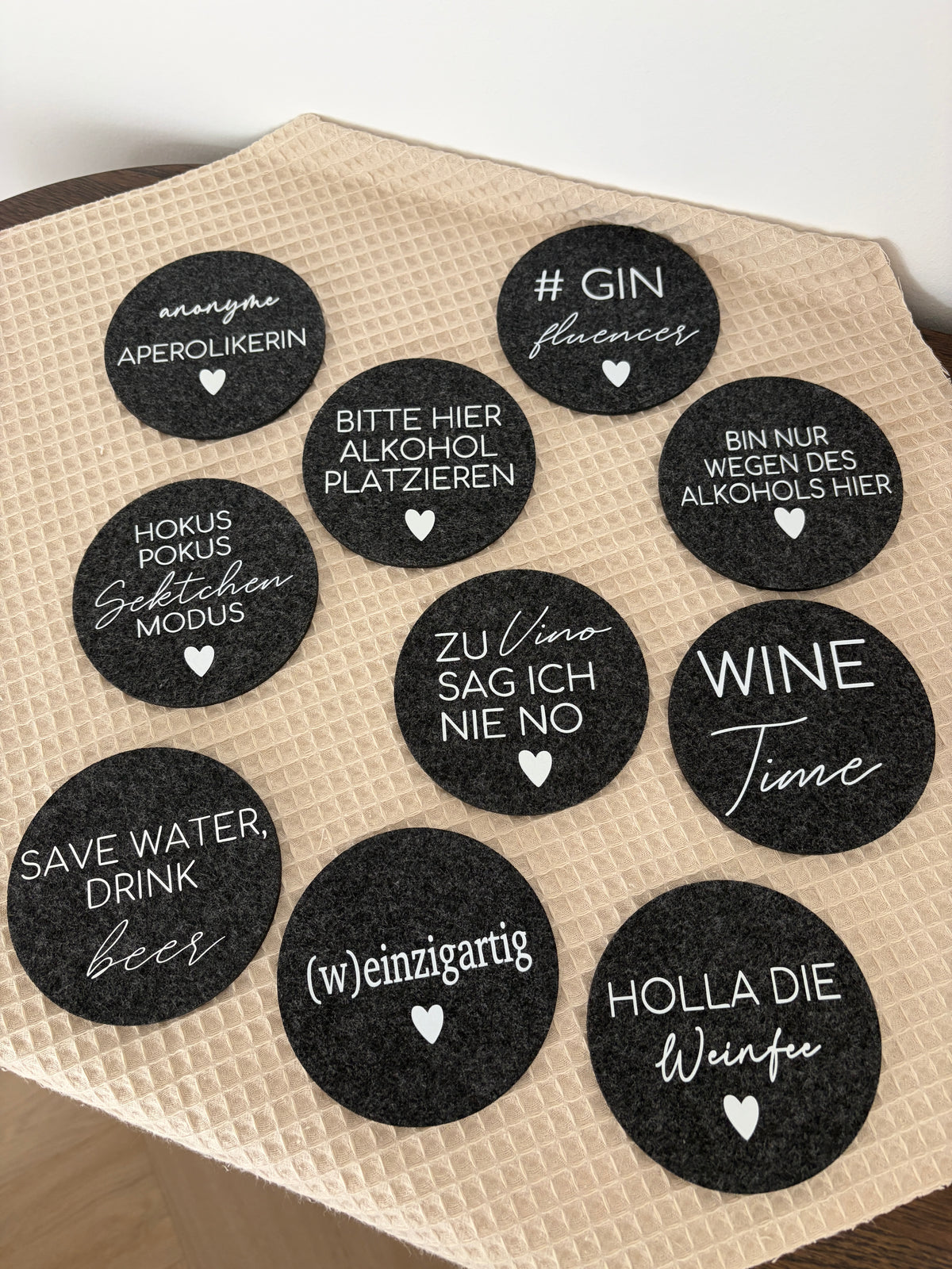 Untersetzer - Alkohol