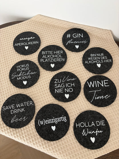 Untersetzer - Alkohol