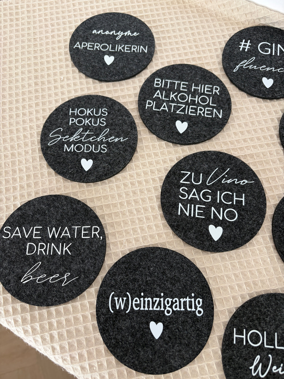 Untersetzer - Alkohol