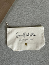 Kulturtasche - Hebamme - Loveda - Handmade with Love
