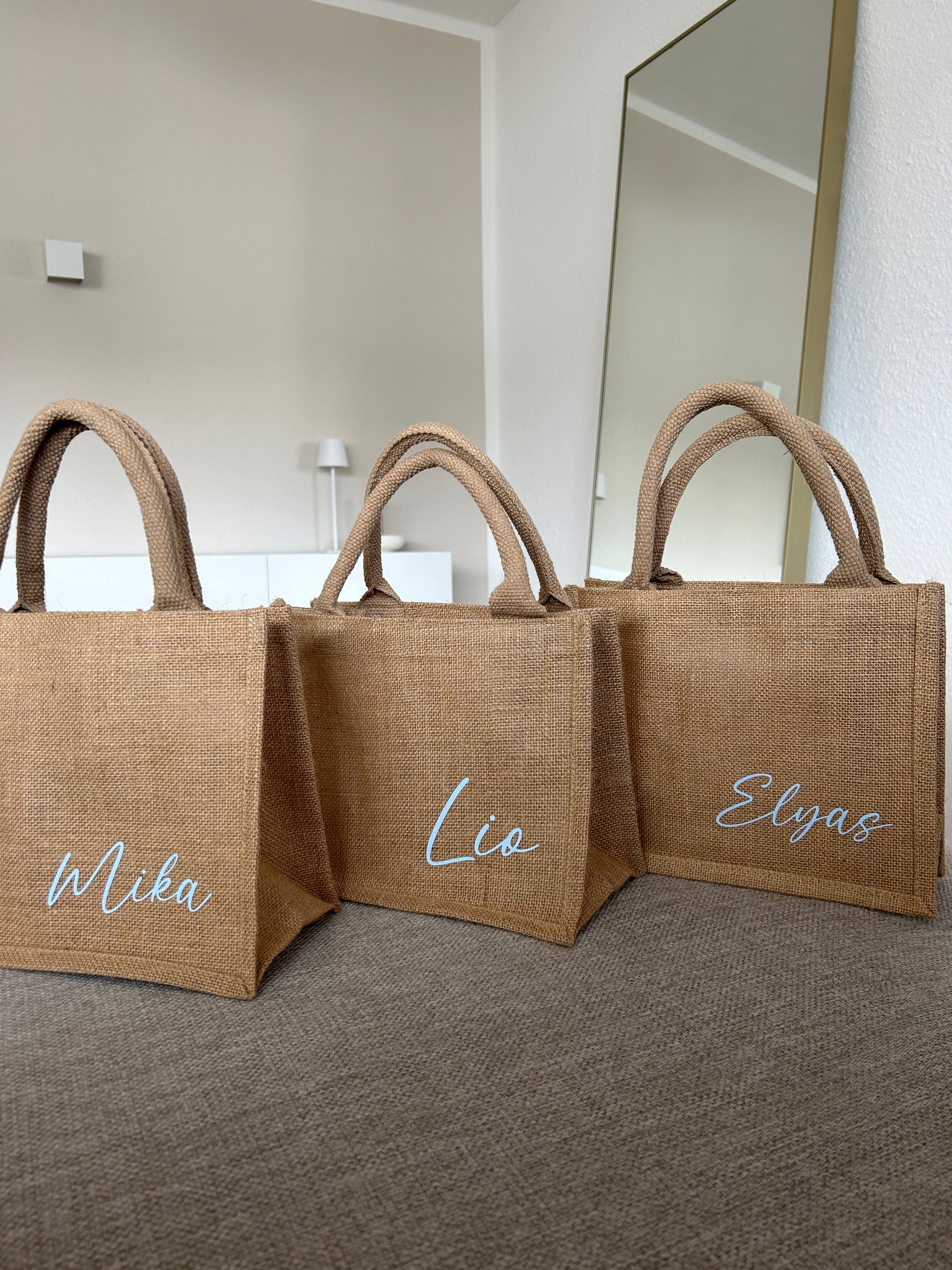 Jutetasche - Jungs - Jute-Style - Loveda - Handmade with Love