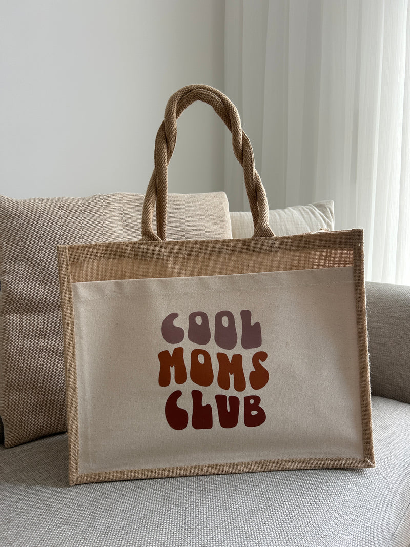 Jutetasche „Greta“ – Cool Moms Club