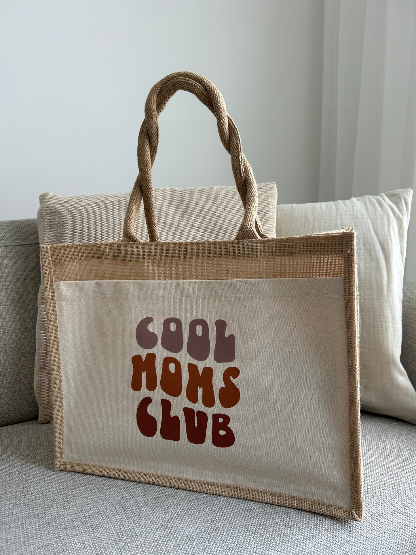 Jutetasche - Cool Moms Club