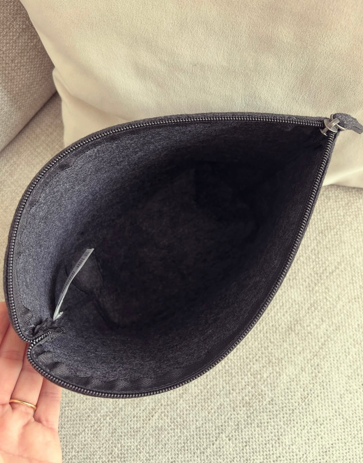 Kulturtasche - Filz - Name
