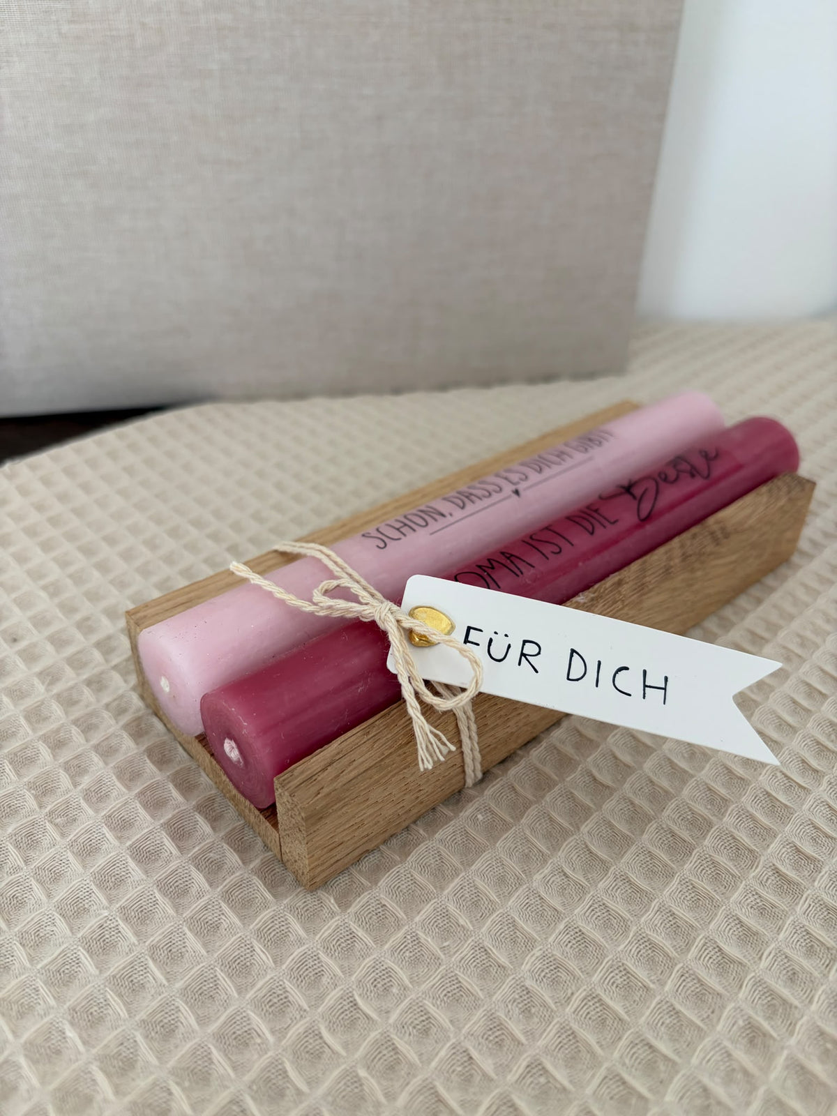 Kerzenset - Oma ist die Beste