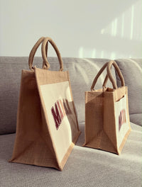 Jutetaschen Bundle „Mama & Mini“